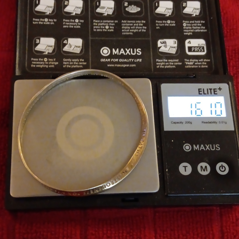 Bangle Bracelet Silver - Picture 2 of 3
